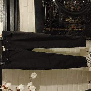Madewell 9" high rise skinny black pants women's 32